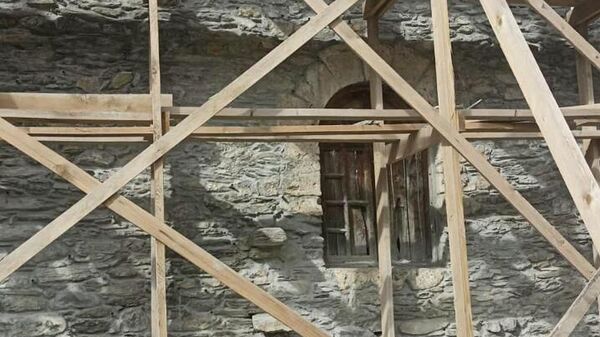 Восстановление храма Святого Георгия в Тлийском ущелье Южной Осетии - Sputnik Южная Осетия