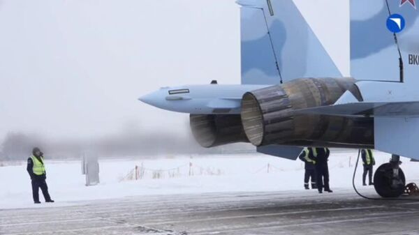 Завершающую в 2025 году партию истребителей Су-35С передали в состав ВКС РФ, сообщают в Объединенной авиастроительной корпорации - Sputnik Южная Осетия