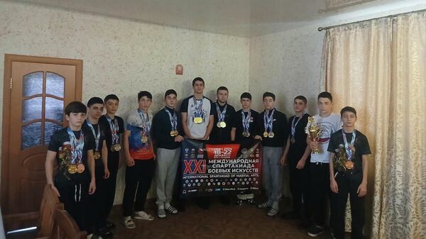 Южноосетинские спортсмены на XXI Международной спартакиаде боевых искусств - Sputnik Южная Осетия