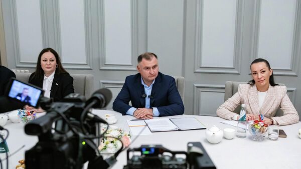 Пресс-конференция президента РЮО Алана Гаглоева  - Sputnik Южная Осетия