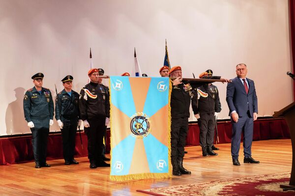 Торжественное собрание, посвященное празднованию Дня спасателя - Sputnik Южная Осетия