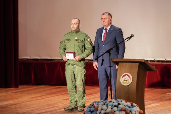 Торжественное собрание, посвященное празднованию Дня спасателя - Sputnik Южная Осетия