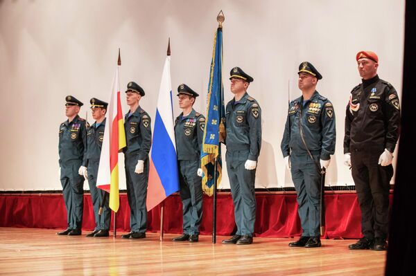 Торжественное собрание, посвященное празднованию Дня спасателя - Sputnik Южная Осетия