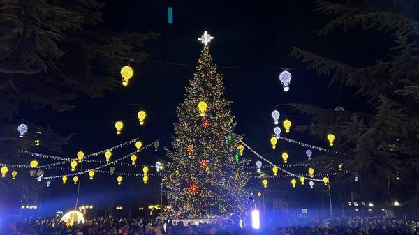 Открытие главной елки Южной Осетии в Цхинвале - Sputnik Южная Осетия