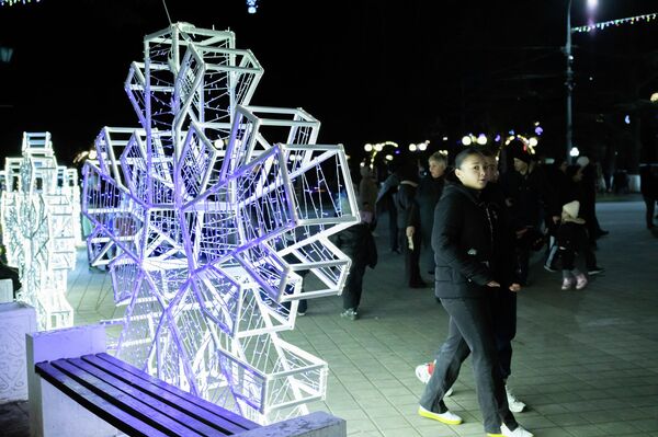 Открытие главной елки в Цхинвале - Sputnik Южная Осетия