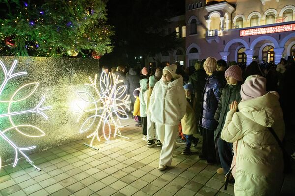 Открытие главной елки в Цхинвале - Sputnik Южная Осетия