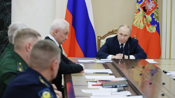 Президент России Владимир Путин провел совещание по ситуации в зоне СВО - Sputnik Южная Осетия
