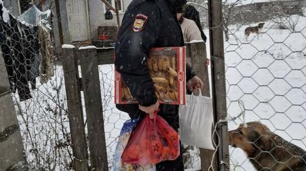 УВД Цхинвальского района оказало адресную поддержку малоимущим семьям к Новому году - Sputnik Южная Осетия