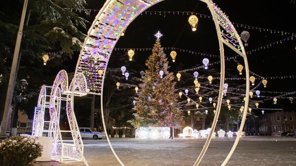 Новогодний Цхинвал - Sputnik Южная Осетия