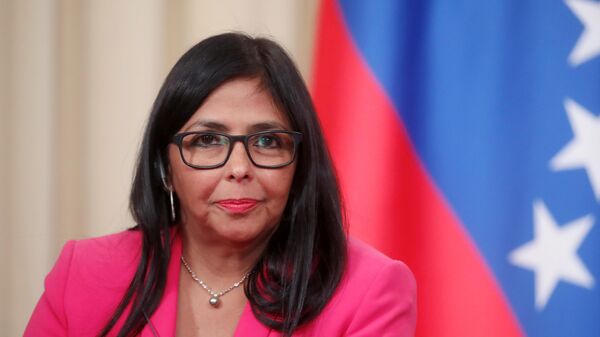 Исполнительный вице-президент Венесуэлы Дельси Родригес - Sputnik Южная Осетия