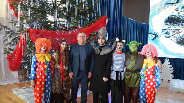 Открытие президентской новогодней елки  - Sputnik Южная Осетия