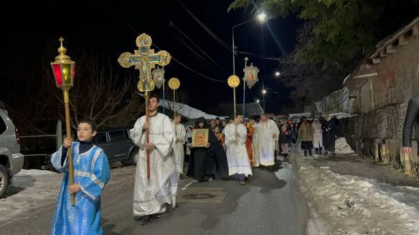 Празднование Рождества в Южной Осетии  - Sputnik Южная Осетия