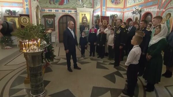 Путин поздравил православных христиан с Рождеством - Sputnik Южная Осетия