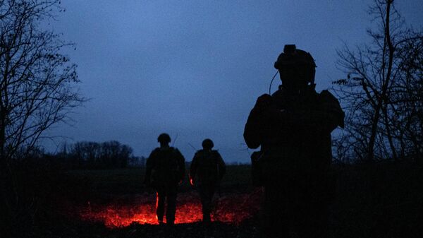 Боевая работа расчета РСЗО Ураган на Купянском участке фронта - Sputnik Южная Осетия