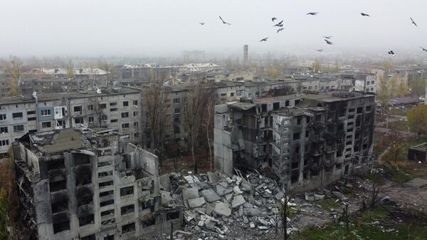 Освобожденный российскими войсками Красноармейск - Sputnik Южная Осетия