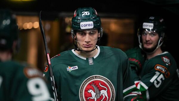  Арсен Таймазов в дебютном матче КХЛ - Sputnik Южная Осетия