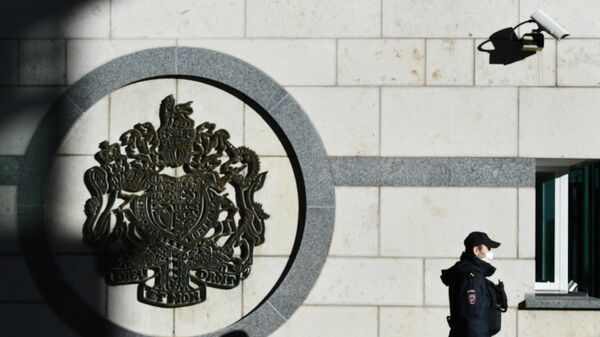 Посольство Великобритании в Москве. Архивное фото  - Sputnik Южная Осетия