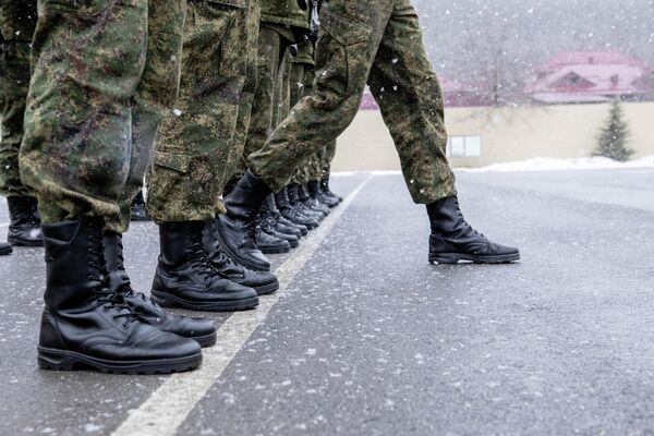 Принятие воинской присяги - Sputnik Южная Осетия