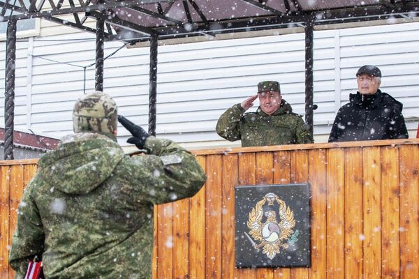 Принятие воинской присяги - Sputnik Южная Осетия