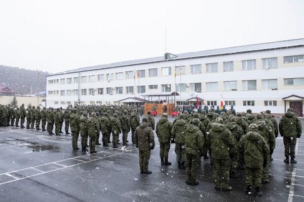 Принятие воинской присяги - Sputnik Южная Осетия