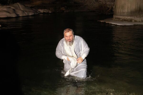 Крещение в Южной Осетии - Sputnik Южная Осетия