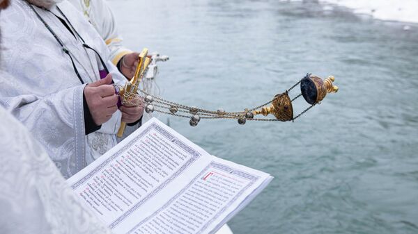 Крещение в Южной Осетии - Sputnik Южная Осетия