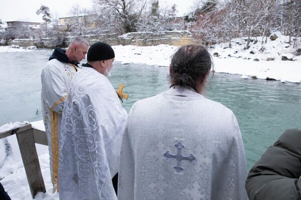 Крещение в Южной Осетии - Sputnik Южная Осетия