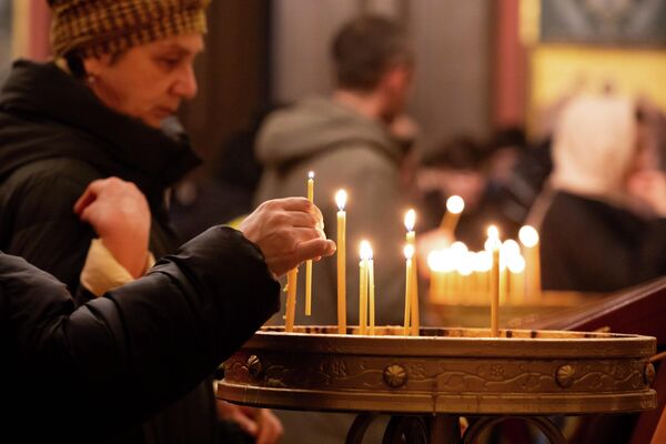 Крещение в Южной Осетии - Sputnik Южная Осетия