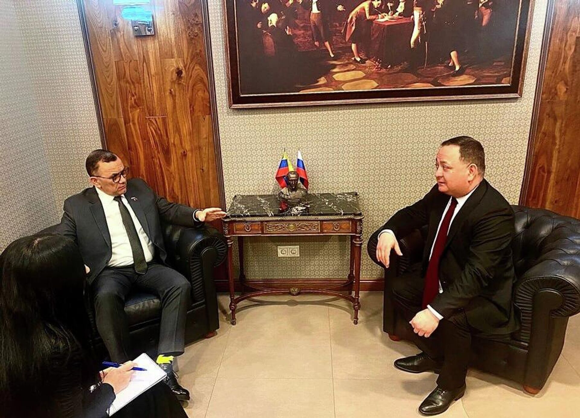 Встреча послов Южной Осетии и Венесуэлы в России  - Sputnik Южная Осетия, 1920, 20.01.2026