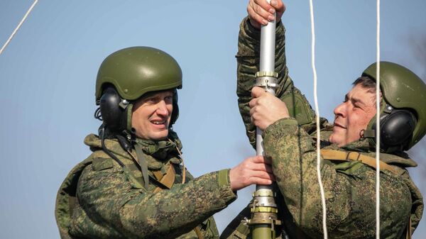 Связисты ЮВО в Южной Осетии - Sputnik Южная Осетия