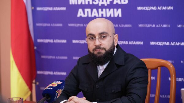 Пресс-конференция в Минздраве РЮО - Sputnik Южная Осетия