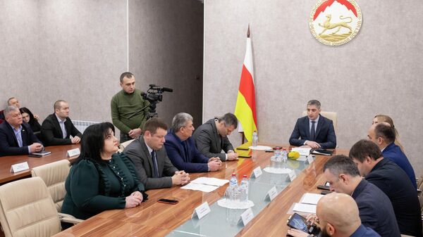 Заседание правительства РЮО - Sputnik Южная Осетия