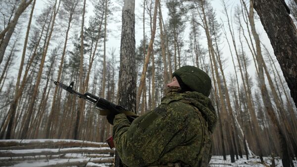 Российский военнослужащий в зоне проведения СВО - Sputnik Южная Осетия