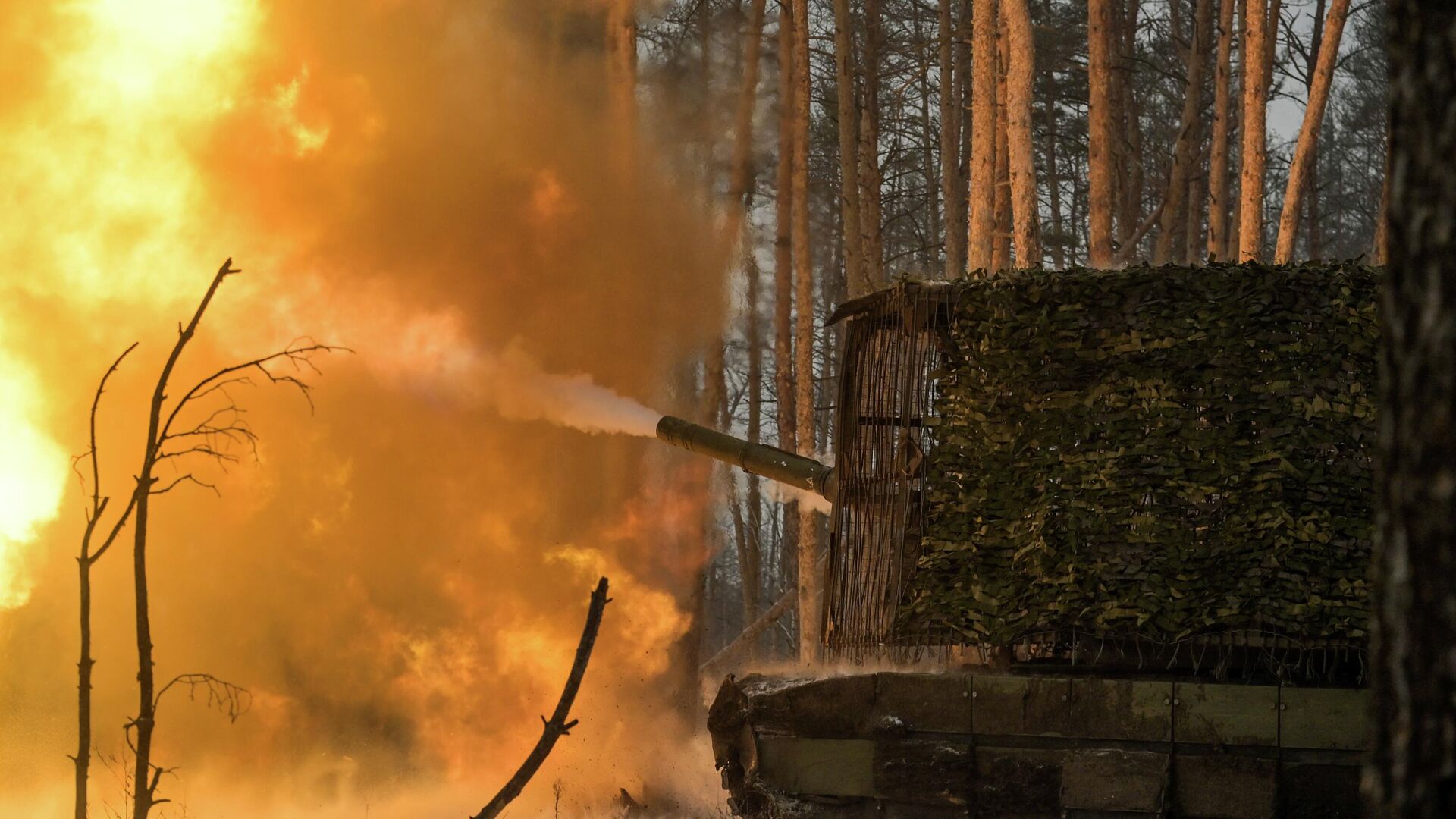 Танк Т-90М Прорыв в зоне проведения СВО. Архивное фото  - Sputnik Южная Осетия, 1920, 02.02.2026