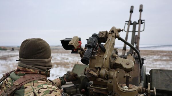Зенитная установка. Архивное фото - Sputnik Южная Осетия