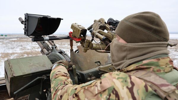 Зенитная установка. Архивное фото. - Sputnik Южная Осетия