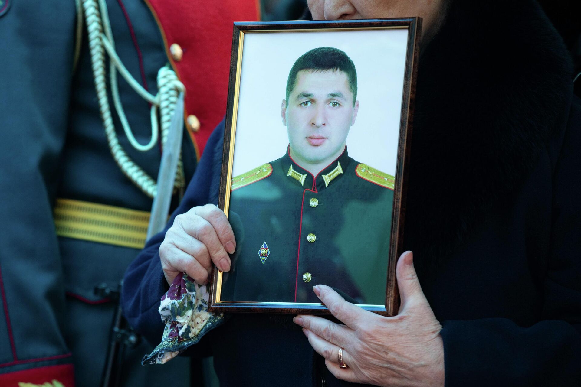 Похороны участника СВО Ацамаза Бураева - Sputnik Хуссар Ирыстон, 1920, 03.02.2026