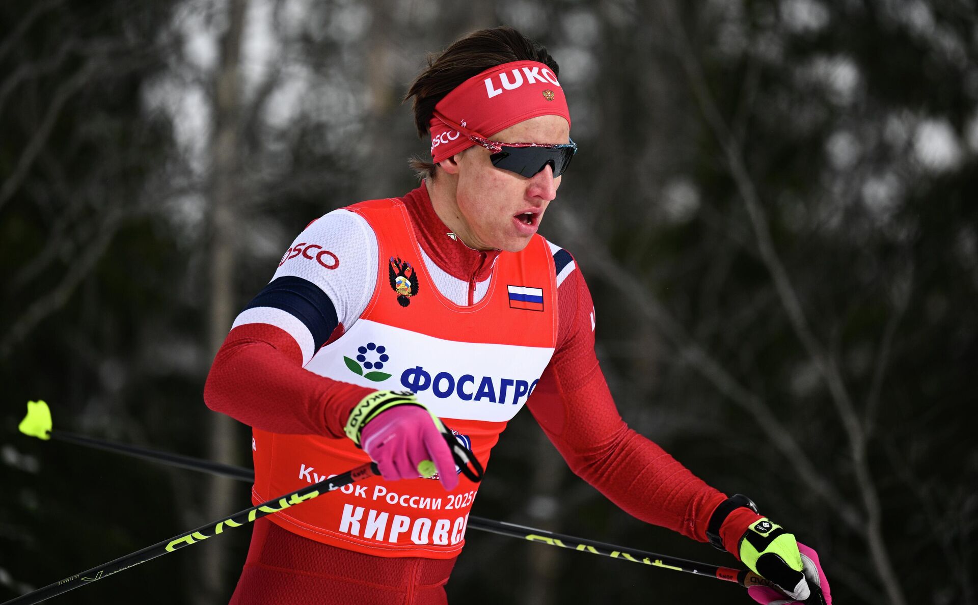 Савелий Коростелёв. Лыжные гонки. Финал Кубка России. Мужчины. Свободный стиль - Sputnik Южная Осетия, 1920, 03.02.2026