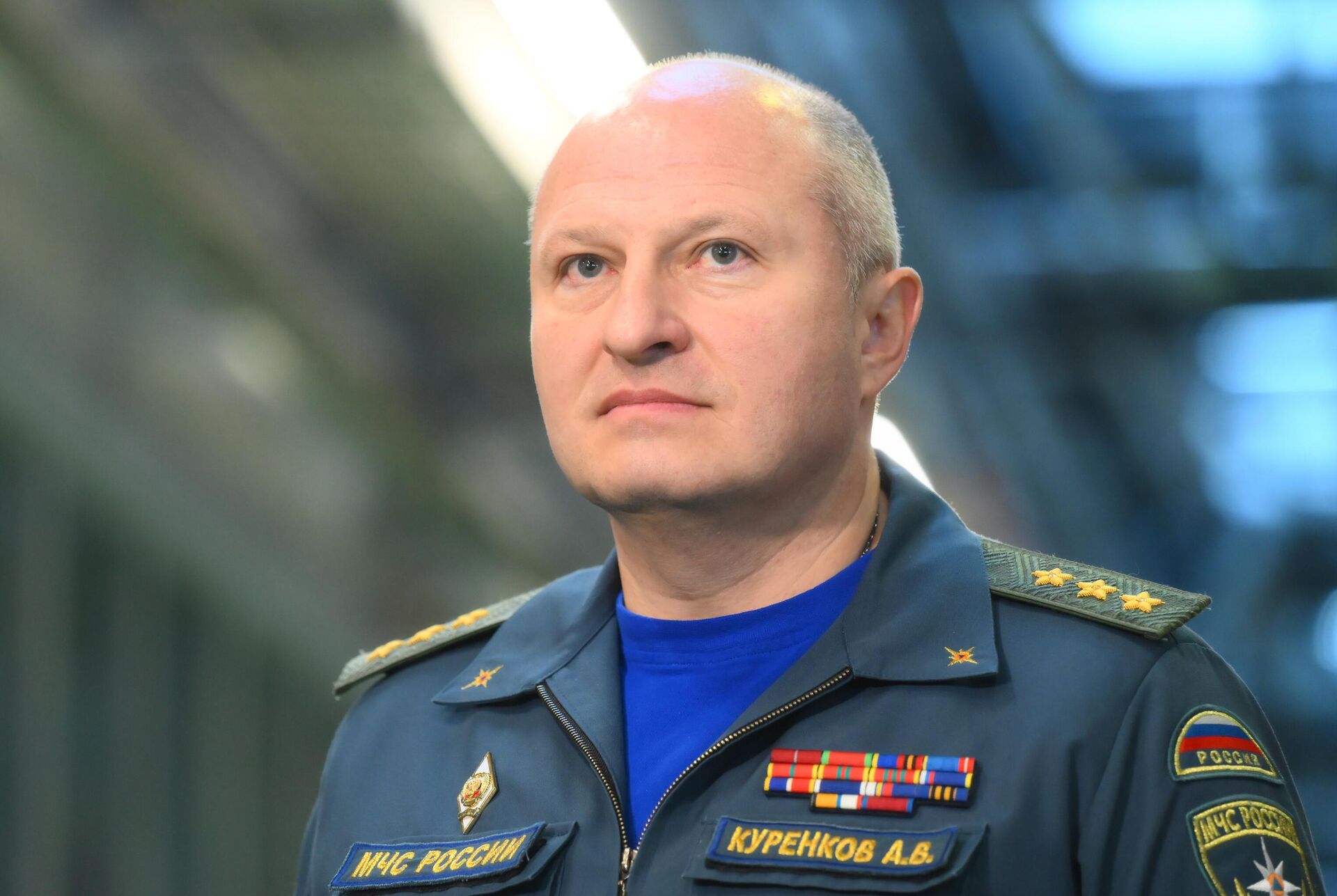 Министр РФ по делам гражданской обороны, чрезвычайным ситуациям и ликвидации последствий стихийных бедствий Александр Куренков - Sputnik Южная Осетия, 1920, 06.02.2026