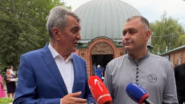 Сергей Меняйло и Алан Гаглоев - Sputnik Южная Осетия