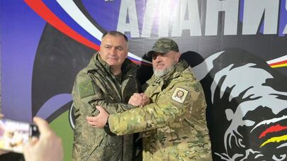 Алан Гаглоев и Руслан Остаев