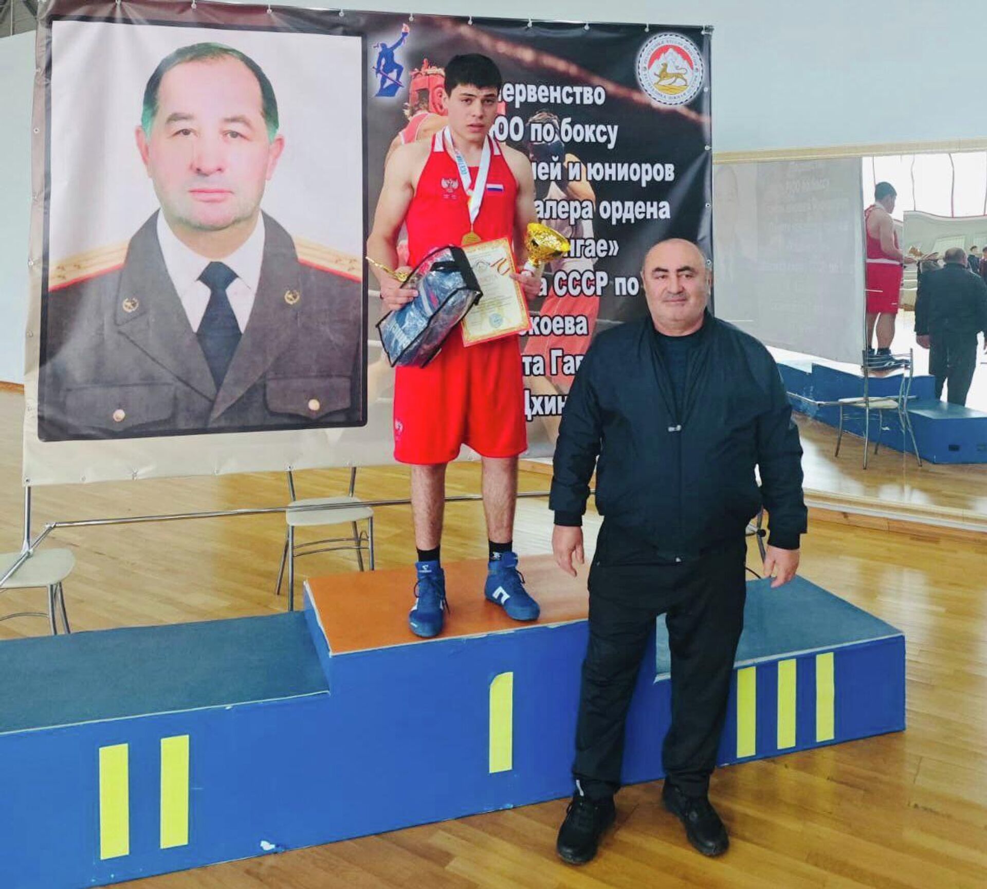 Боксер из Ленингорского района Спартак Гуцаев - Sputnik Южная Осетия, 1920, 07.02.2026