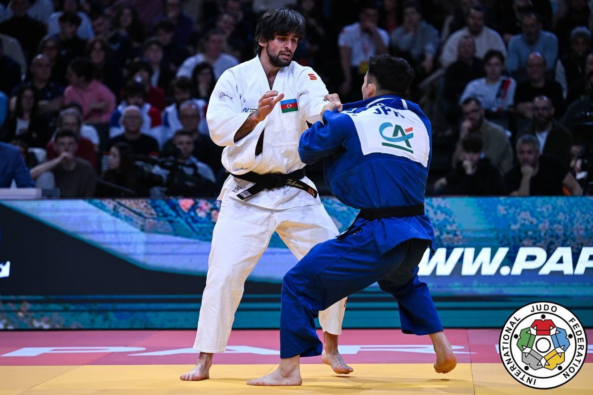 Дзюдоист Зелим Цкаев (слева)  - Sputnik Южная Осетия, 1920, 09.02.2026