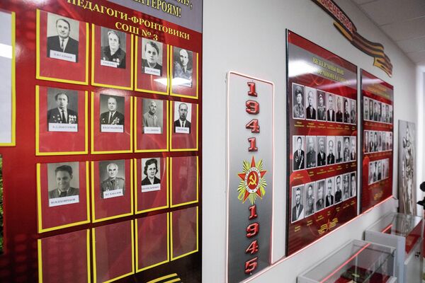 Открытие музея в СОШ №3  - Sputnik Южная Осетия