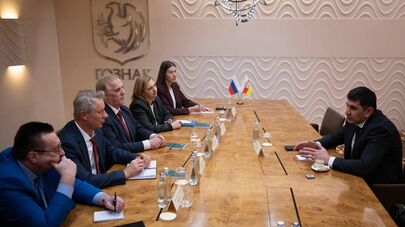 Встреча главы Нацбанка Сослана Бекоева с руководством АО "Гознак". 