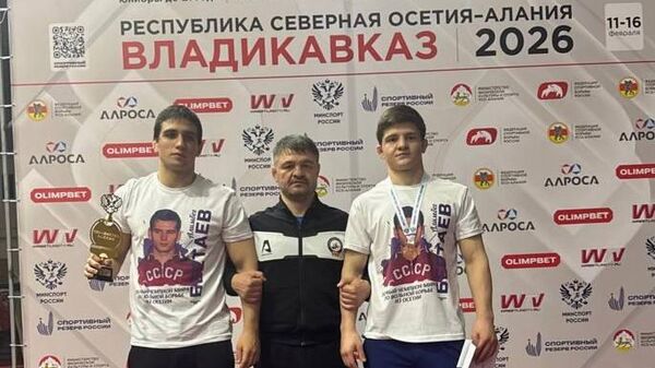 Призеры первенства РФ по вольной борьбе во Владикавказе  - Sputnik Южная Осетия