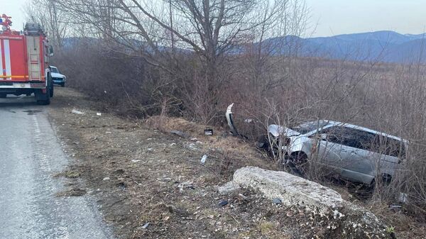 ДТП в селе Вахтана  - Sputnik Южная Осетия