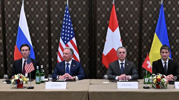 Трехсторонние переговоры РФ, США и Украины в Женеве - Sputnik Южная Осетия