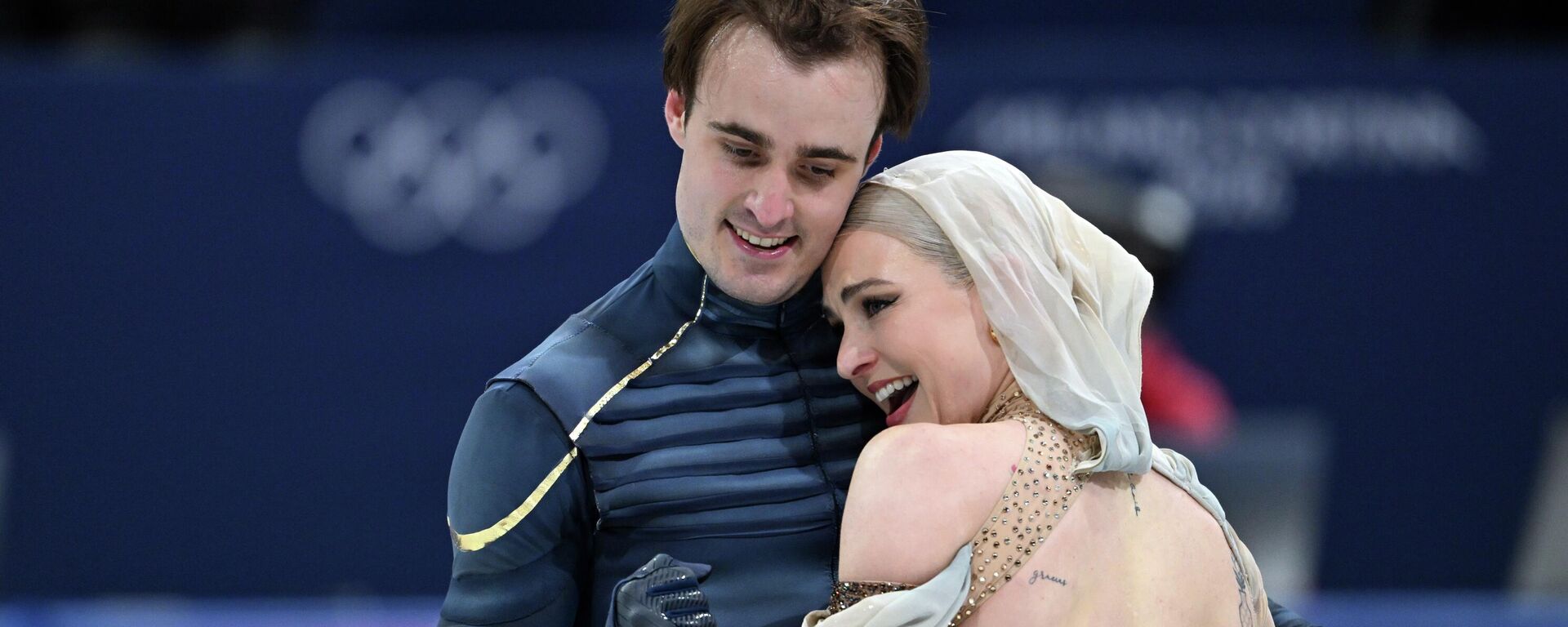 Испанские фигуристы выступают на XXV зимних Олимпийских играх в Милане - Sputnik Южная Осетия, 1920, 18.02.2026