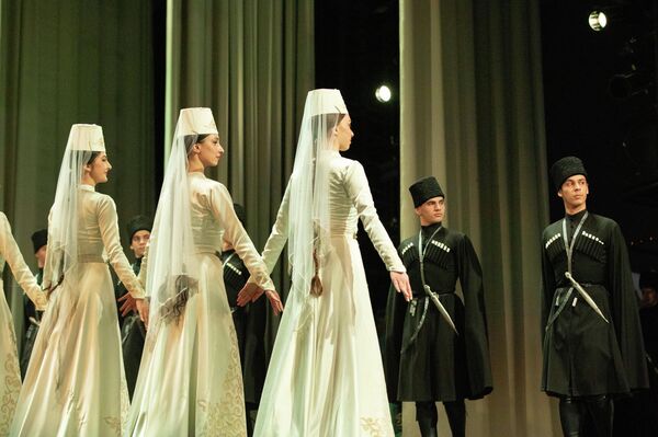 Торжественное собрание посвященное Дню защитника Отечества - Sputnik Южная Осетия